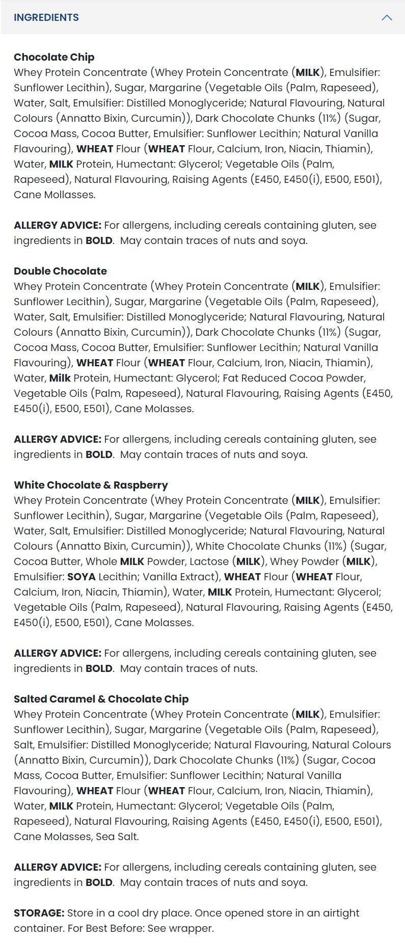 Continutul - Applied Protein Chips 50g 2